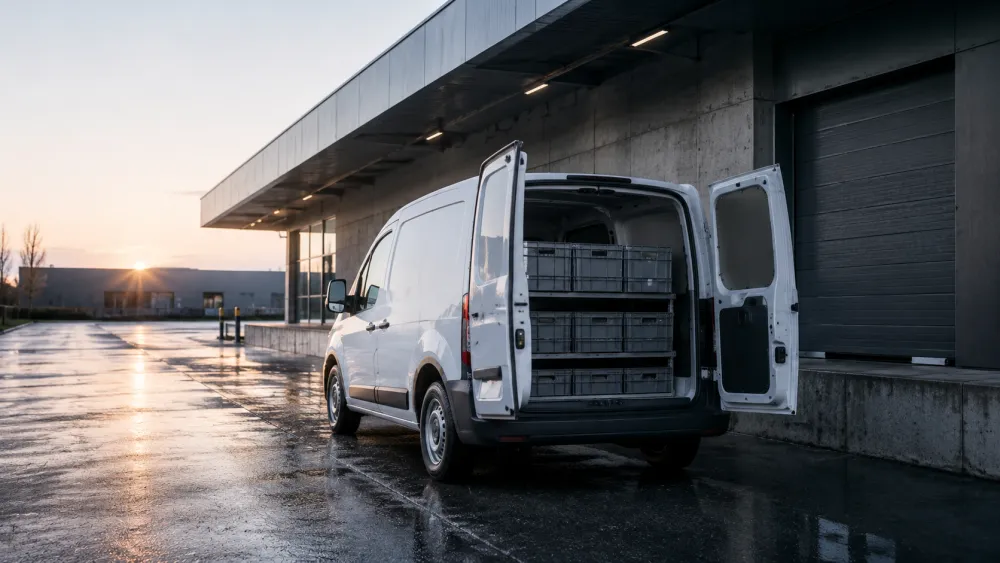 Bevoorrading van de smart fridges