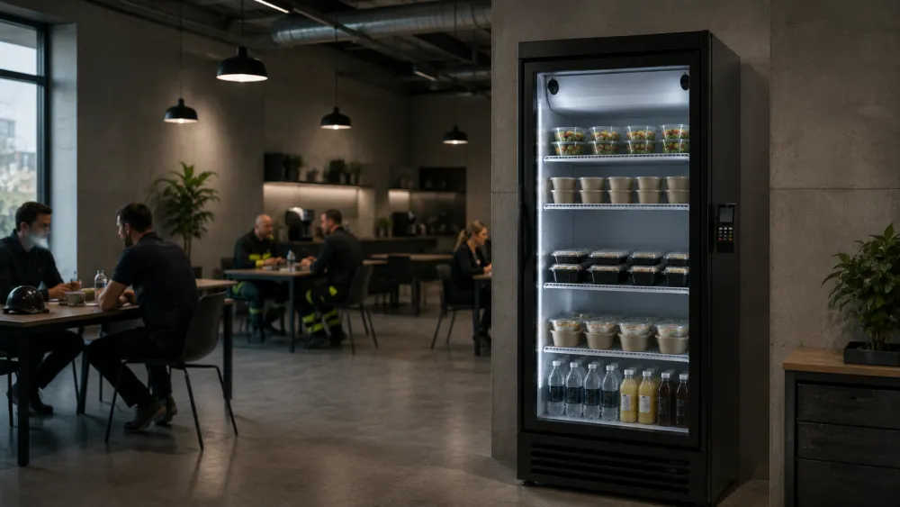 Smart fridge in de bedrijfsrefter